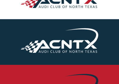 Race Club Typography Logo Design
