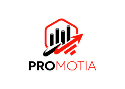 Promotia Typography Logo Design