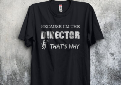 Director T-Shirt Design