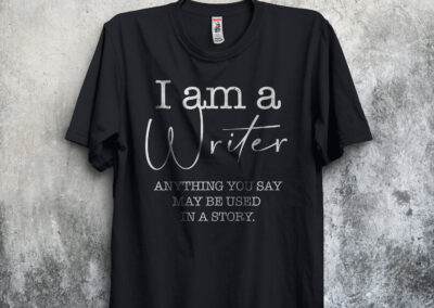 Writer T-Shirt Design