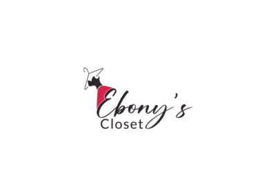 Clothing Closet Typography Logo Design