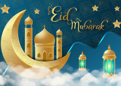 Eid Mubarak Islamic Banner