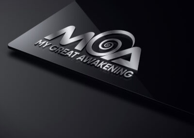 MGA Typography Logo Design