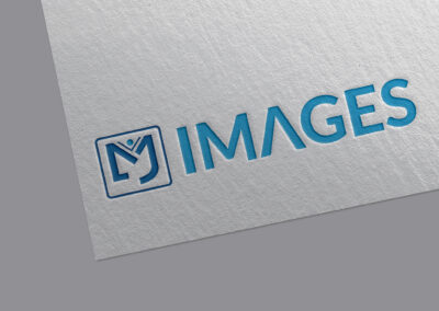MJ Images Typography Logo Design