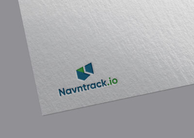 Navntrack Typography Logo Design