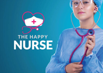 Nurse Typography Logo Design