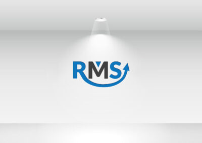 RMS Typography Logo Design
